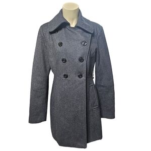 GUESS wool blend peacoat. Medium. Haul #1